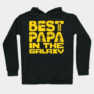 Best Papa In The Galaxy Hoodie